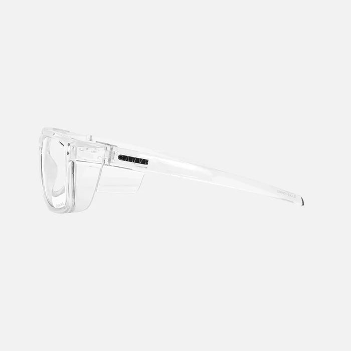 Smoko Z87 - Safety Crystal Clear Frame with Clear Lens