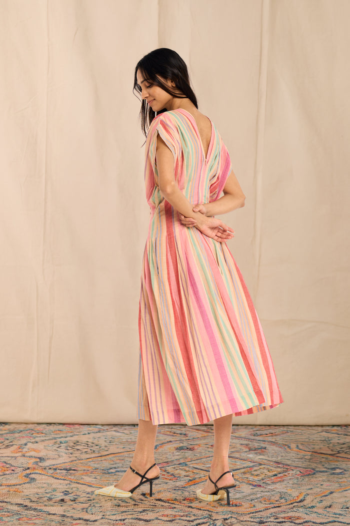 SOHO DRESS | POPSICLE STRIPES