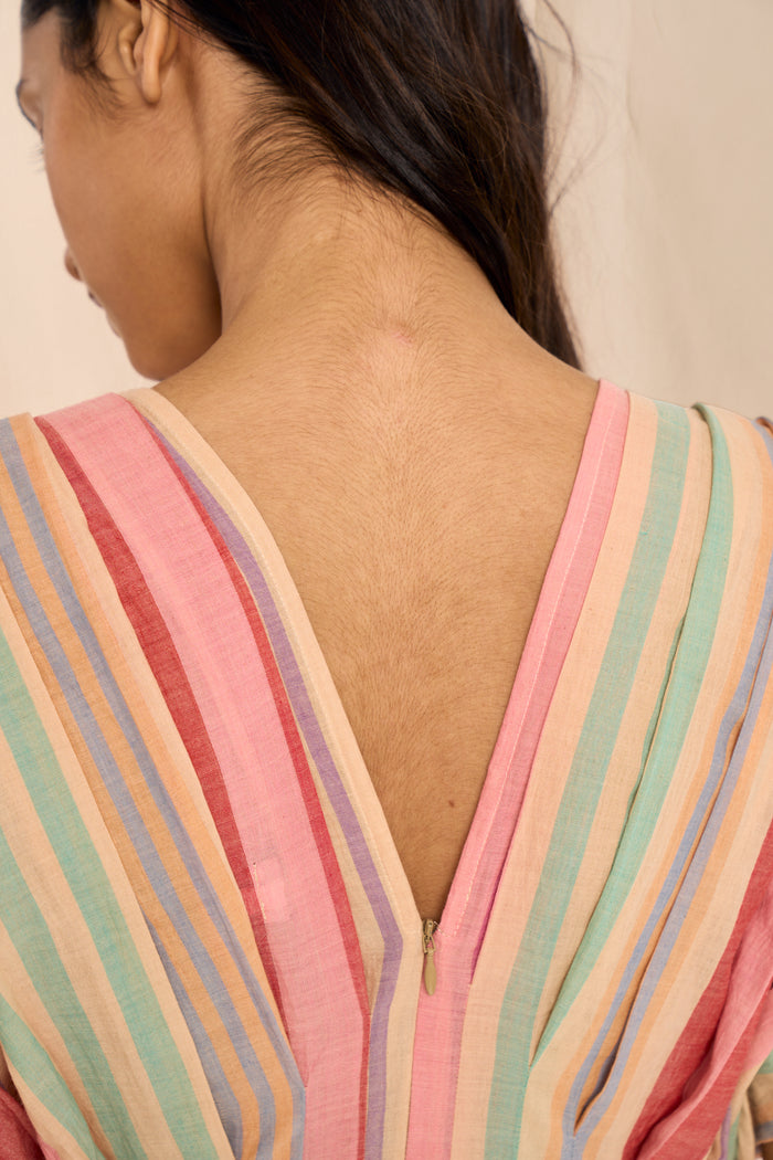 SOHO DRESS | POPSICLE STRIPES