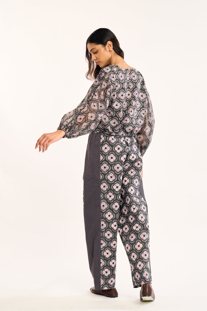 SOL TOP | CHARCOAL BOTANICA