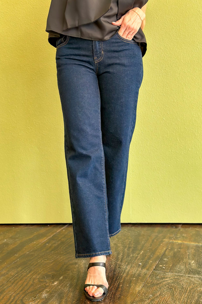 Stop In Your Tracks Straight Leg Jean