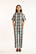 STUDIO JUMPSUIT | CEDAR CHEX