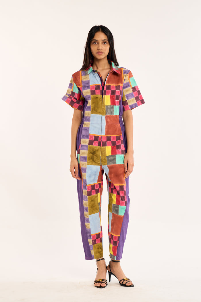 STUDIO JUMPSUIT | KENNY PRINT