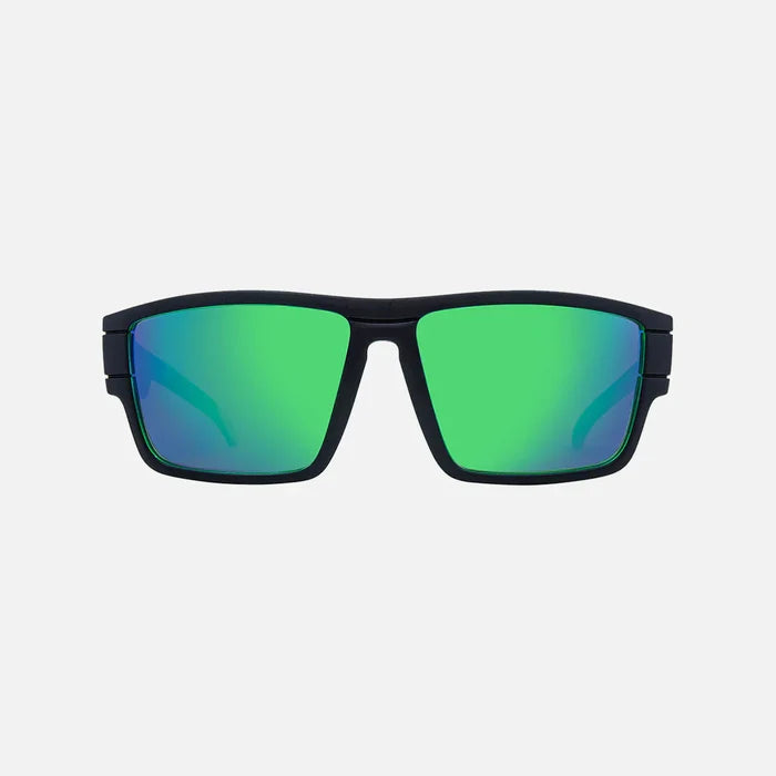 Sublime - Matte Black / Green with Green Iridium Lens