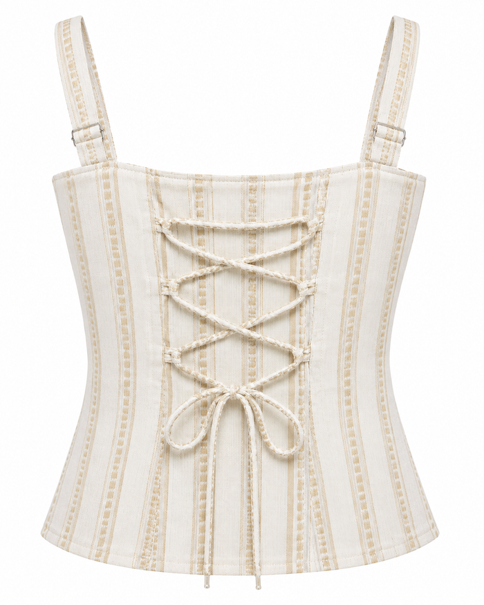 Take a Bow Top - Beige