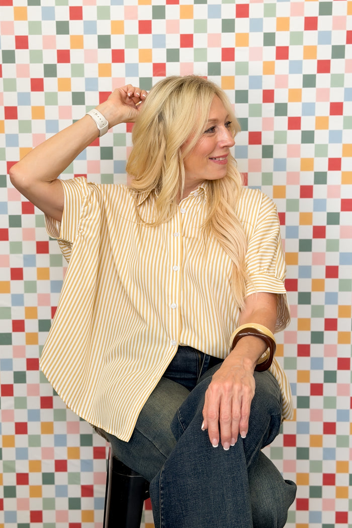 Talking Time Dolman Blouse