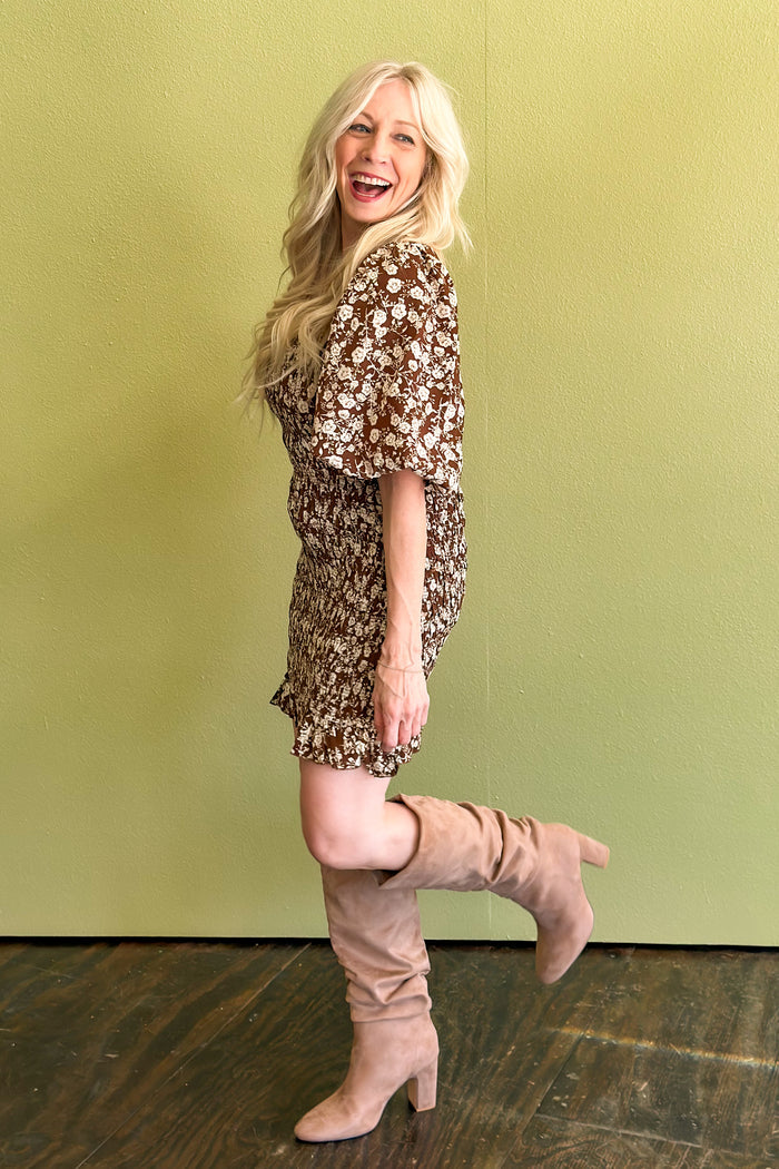 Taste of Espresso Mini Dress
