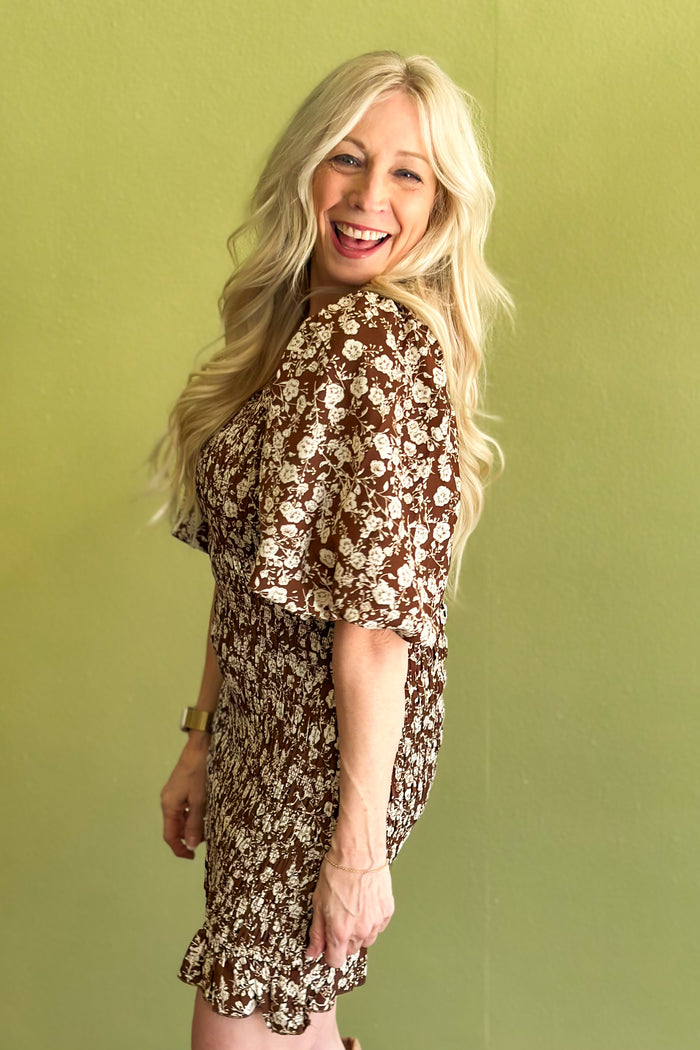 Taste of Espresso Mini Dress