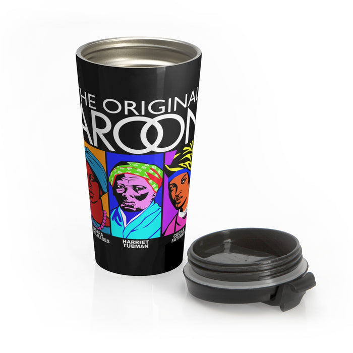 THE ORIGINAL MAROON 5 (WOMEN WARRIORS)STAINLESS STEEL TRAVEL TUMBLER