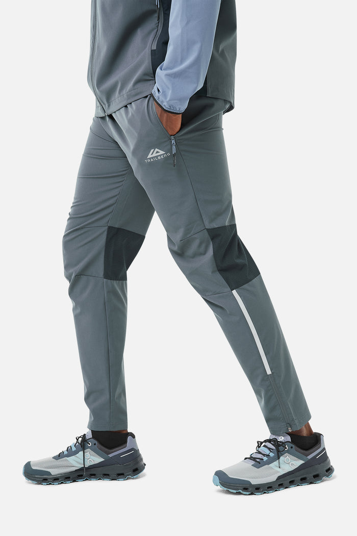 Tricolour Pant - Blue