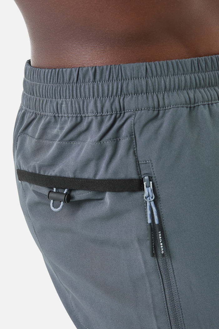 Tricolour Pant - Blue