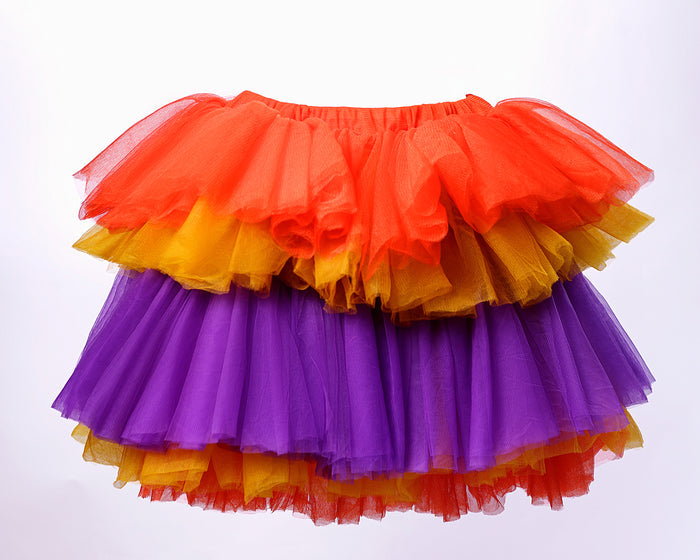 Tutu Tango Skirt - Multi-Layered Colorful Tulle Skirt - Dimaz