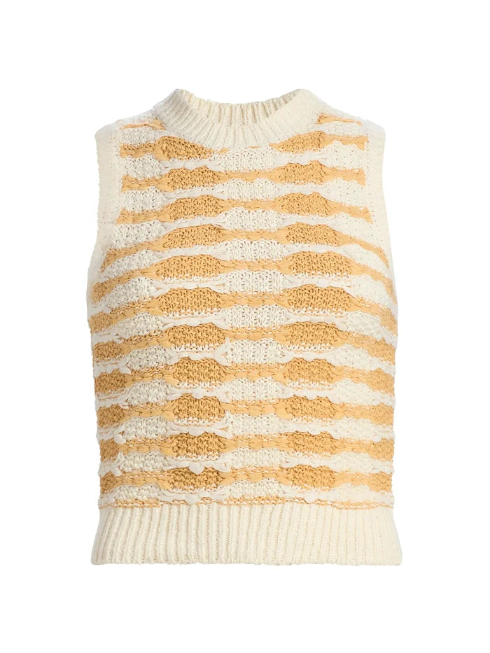 Ul260727 Ulla Johnson Beach Knit Tank Top