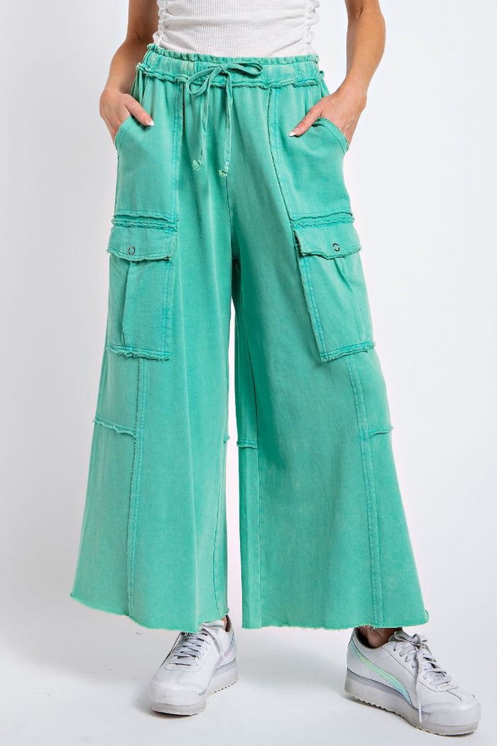 UTILITY CARGO PANTS, ATLANTIS GREEN