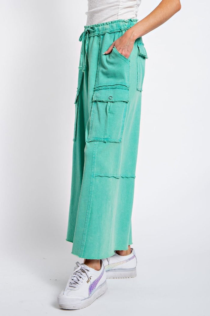 UTILITY CARGO PANTS, ATLANTIS GREEN