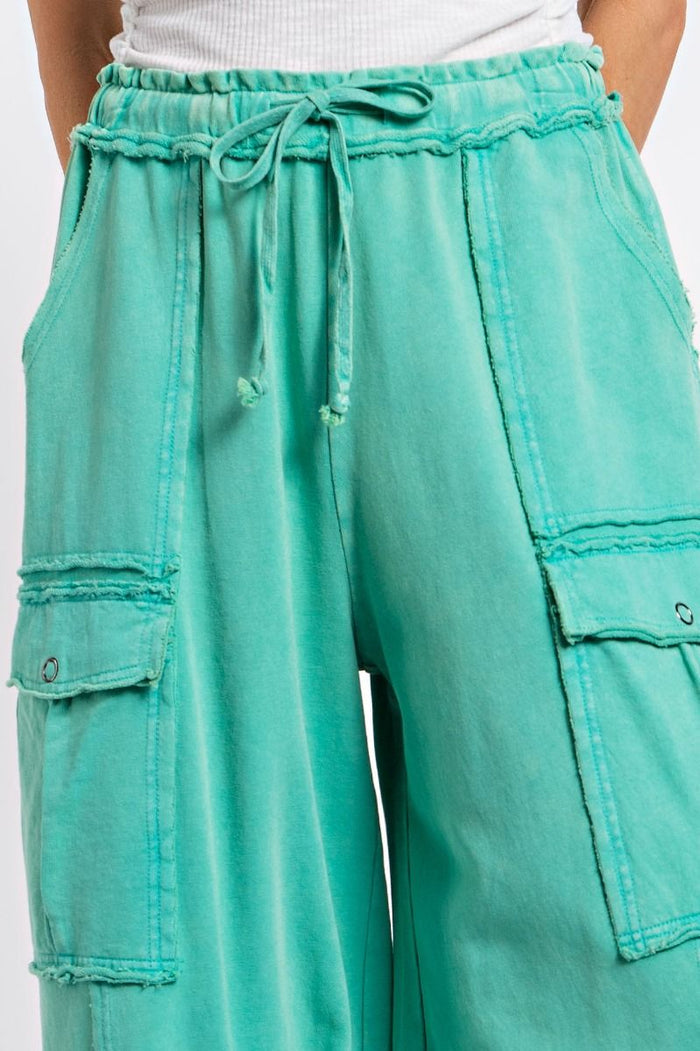 UTILITY CARGO PANTS, ATLANTIS GREEN