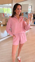 Va01461 Set - Pink Sweat Set