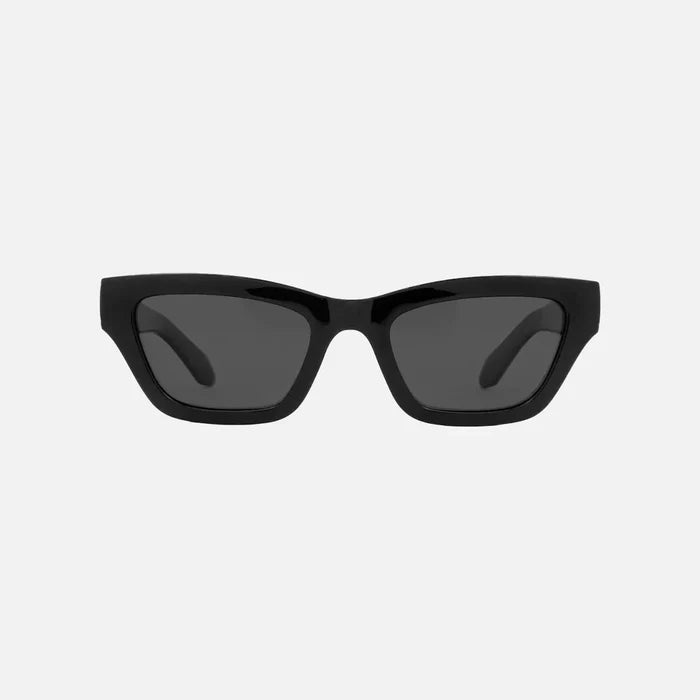 Valencia - Gloss Black with Dark Gray Polarized Lens