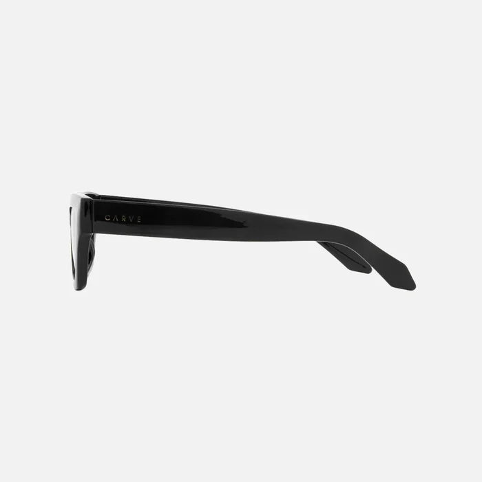 Valencia - Gloss Black with Dark Gray Polarized Lens