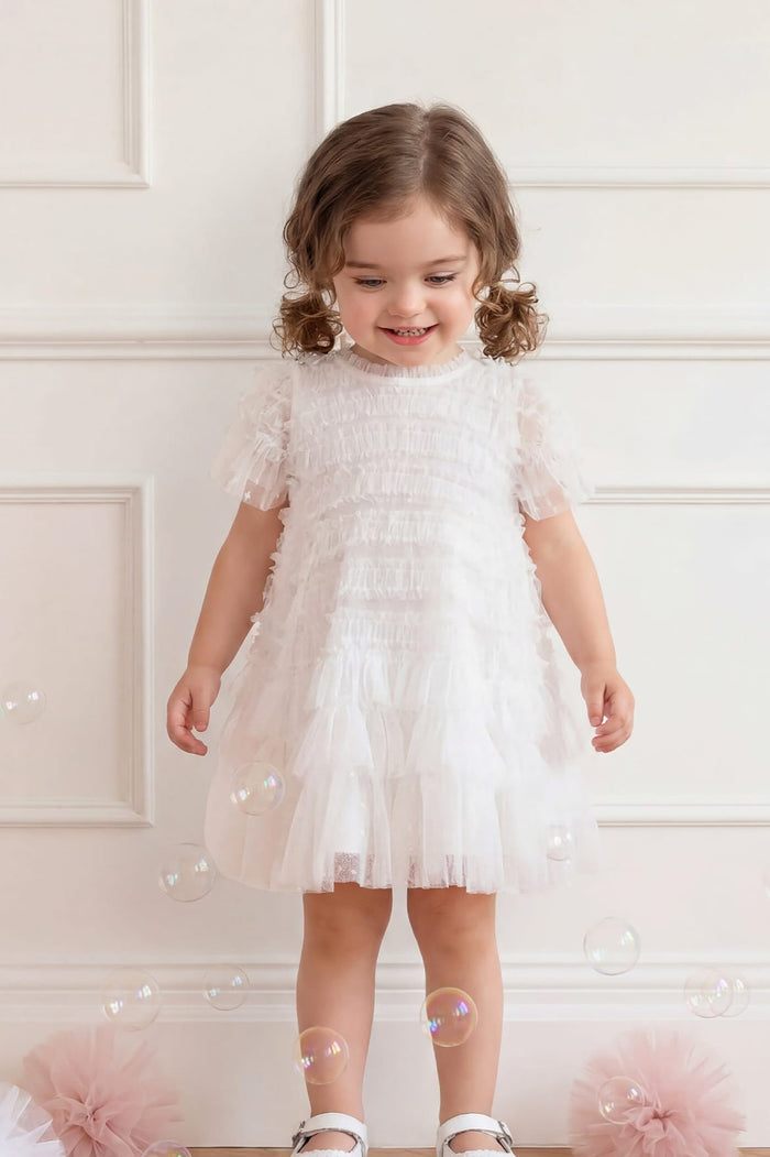 Valentine Ruffle Baby Dress