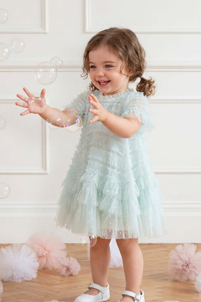 Valentine Ruffle Baby Dress