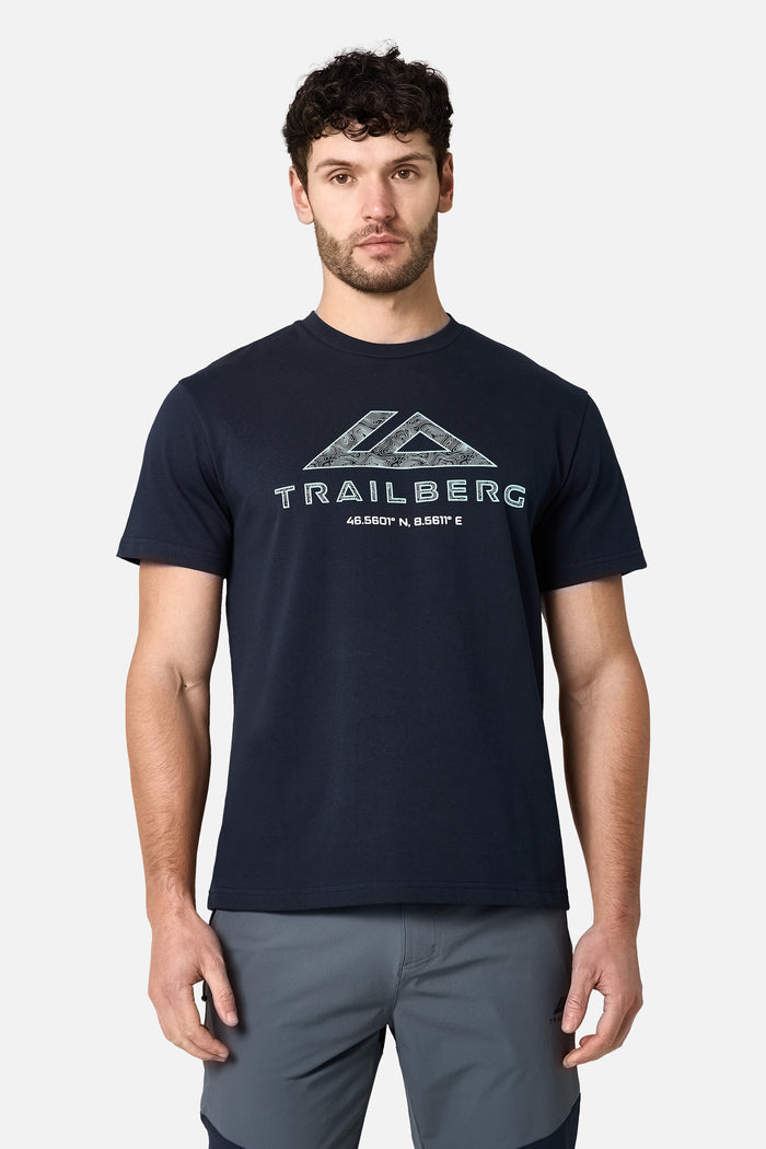 Valley Tee - Deep Ocean