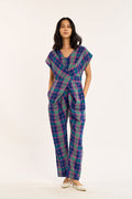 VENUS WRAP JUMPER | ELECTRIC IVY