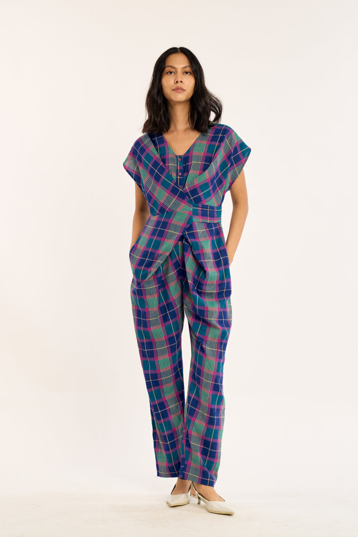 VENUS WRAP JUMPER | ELECTRIC IVY
