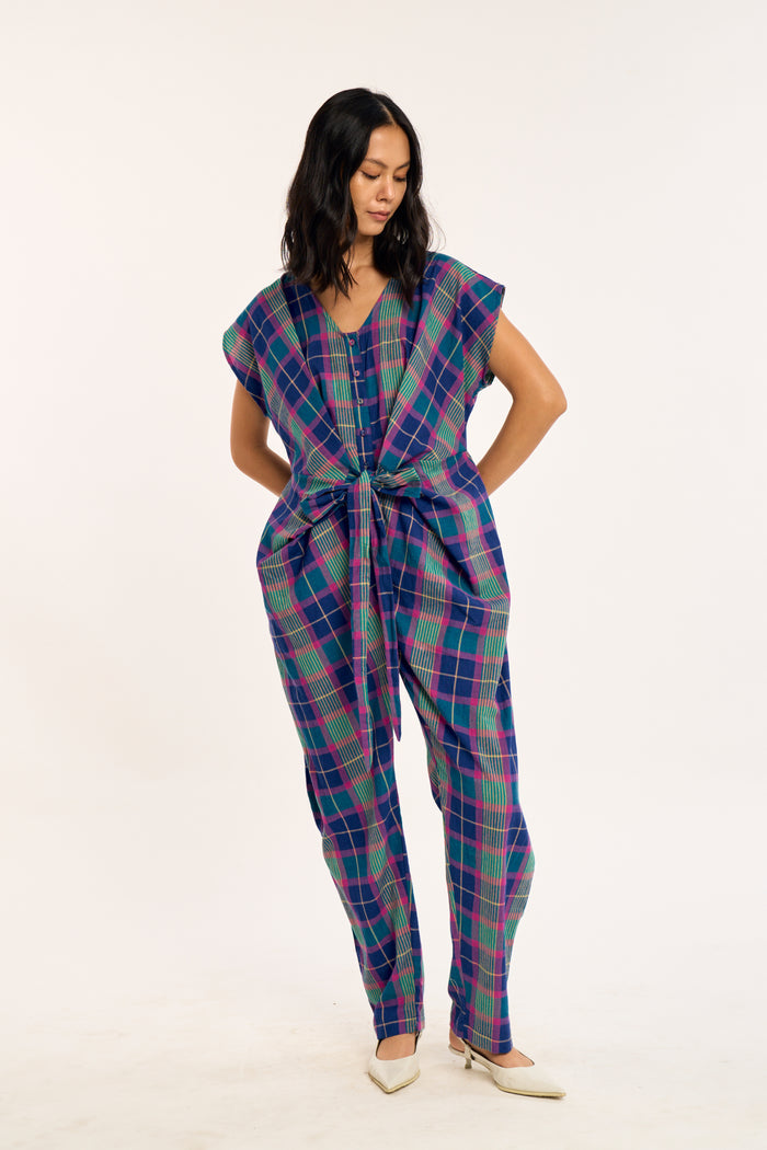 VENUS WRAP JUMPER | ELECTRIC IVY