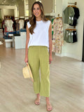 Vetaylor Moss Linen Pants
