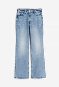 Washed Light Blue Bootcut Denim