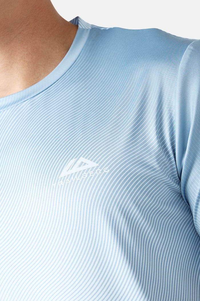 Wave Tee - Frosted Air/Skylar