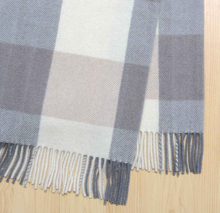 Weave - Opito Lambswool Throw (Weave /Opito)Dusty Pink