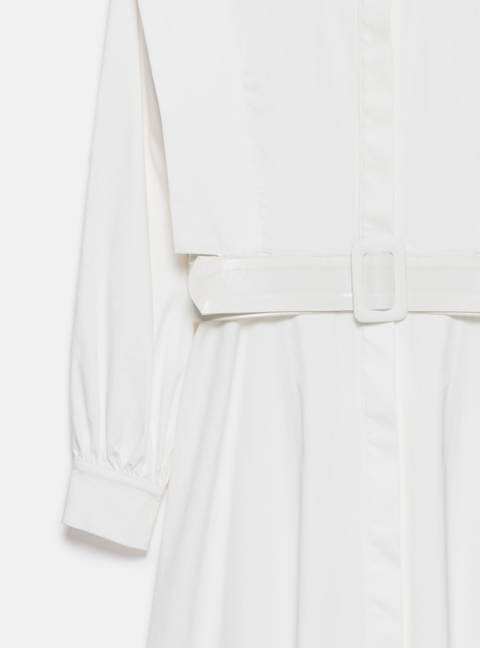 White Belted Maxi Dress - Store WF