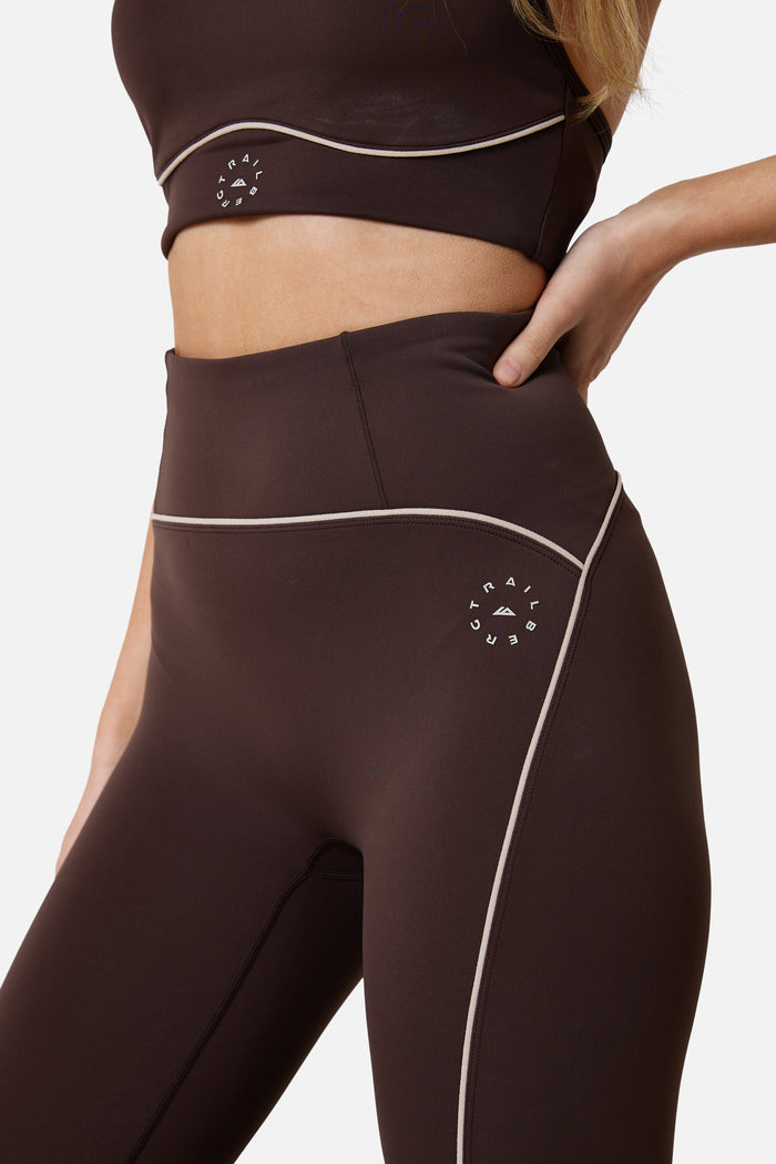 Womens Drift Legging - Bitter Chocolate