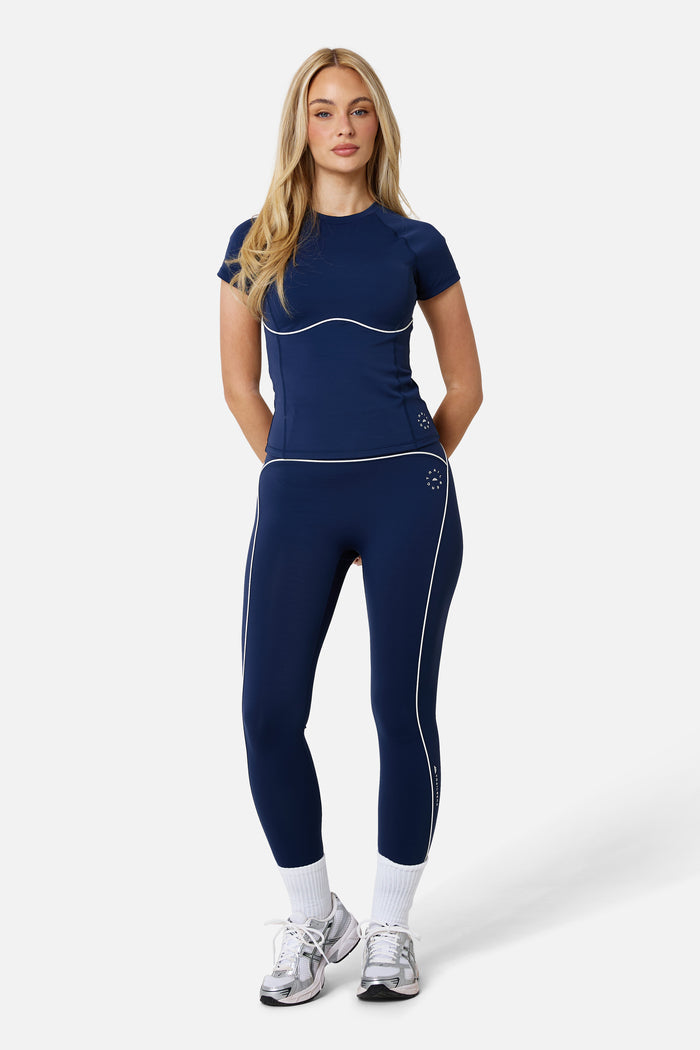 Womens Drift Legging - Indigo Blue