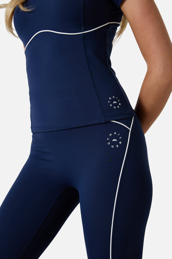 Womens Drift Legging - Indigo Blue