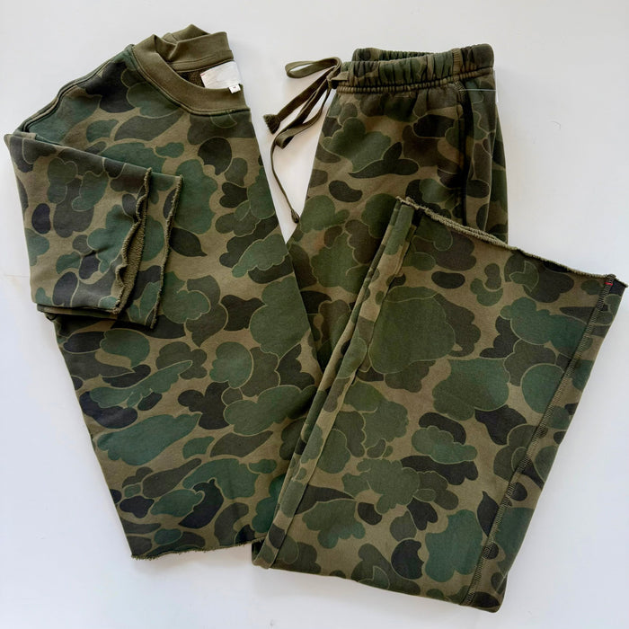 Xixf045 Camo Sweatpant